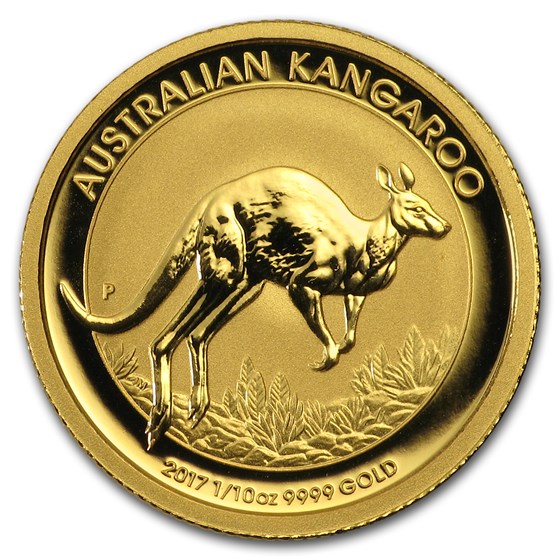 2017 Australia 1/10 oz Gold Kangaroo BU 2017 Australia 1/10 oz Gold Kangaroo BU